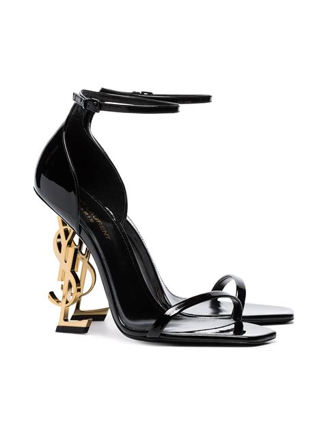 ysl heels review|Opyum 110mm YSL heel sandals .